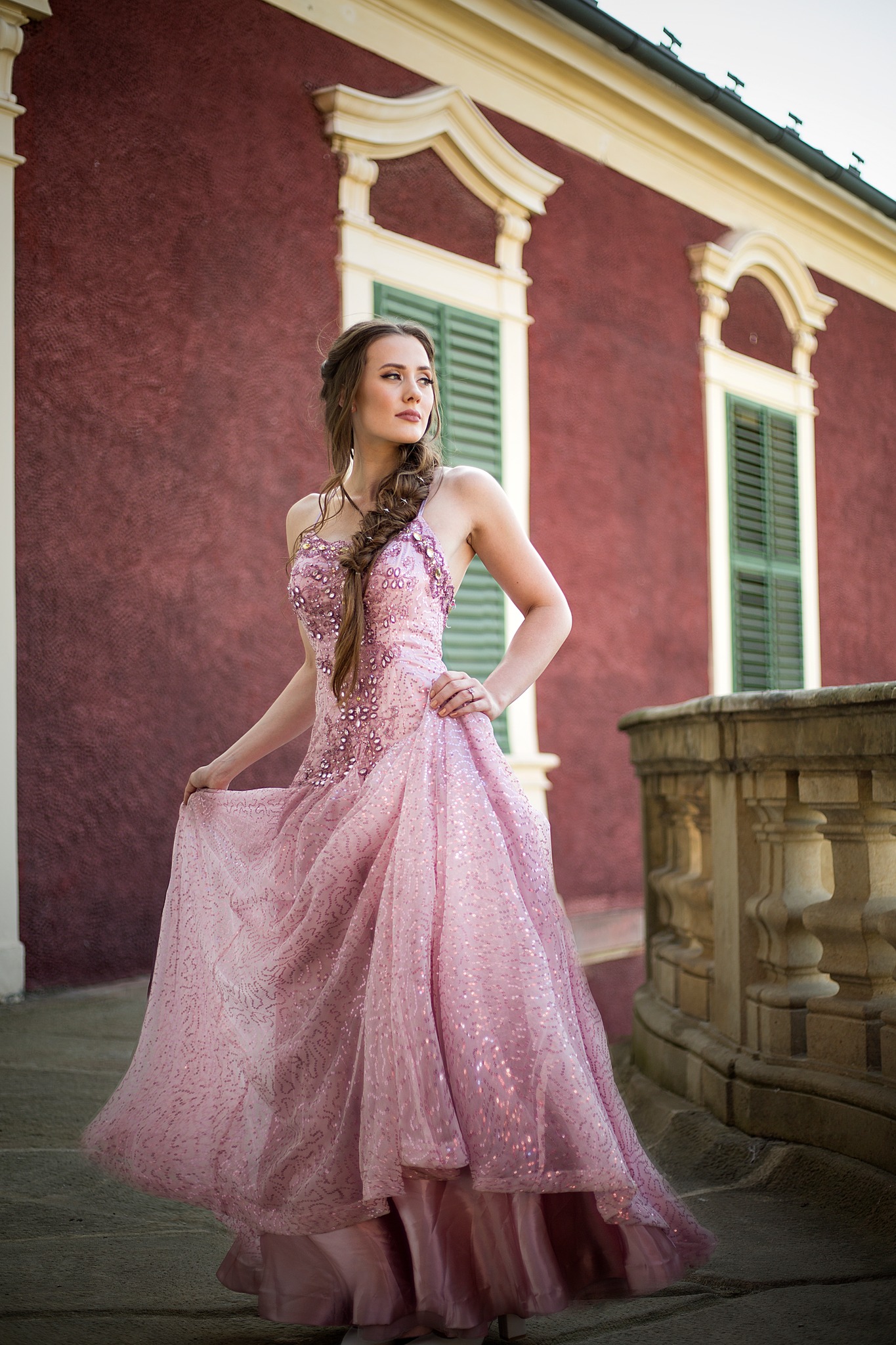 ruzenka na zamku profesionalni foto