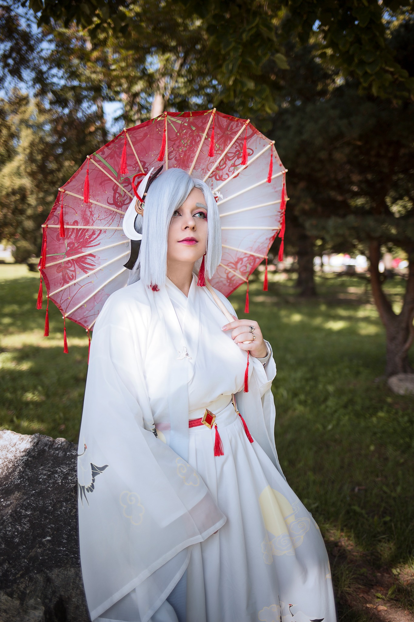 cosplay bile saty destnik japonsko anime